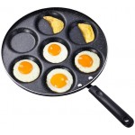 Poêle à œufs à 7 trous Poêle à omelettes Anti-adhésive Utilitaire à utiliser - B08F4VW4LGK