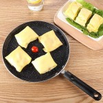 SENWEI Pots Batterie de Cuisine Maison poêle antiadhésive poignée en bakélite Crêpes faciles Omelette letteufs frits Tortilla Pain s Aluminium - B098D7PYKM1