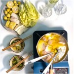 GUOHUA Poche Anti-bâton Pot de Nouilles Pot de Lait avec poignée en Bois pour légumes de Poulet Frites soupes de Cuisine Color : Silver - B09TR34L8YM