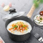 HJUYV-ERT Pot à Lait Pot antiadhésif Maison Bébé Complément Alimentaire pour Enfants Pot Pot à Soupe Cuisinière Poêle Wok Poêle - B09D8B42CLE
