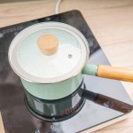 LSZ Émail émail Lait Pot Anti-débordement supplément Alimentaire Pot bébé mitigeur Cuisinière à gaz des ménages Japonais Noodle Cooker Pots à Lait - B0852WCBBVT