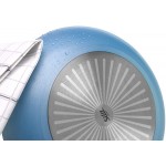 Silit Belluna Poêle à frire avec revêtement en aluminium et manche en plastique Compatible induction Bleu 28 cm - B07NGY2QFJE