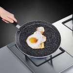 Poêle à crêpes de cuisine excellente poêle à crêpes exquise pour omelettesle noir - B09JVLB4D9A