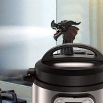 Voiakiu Répartiteur de vapeur Dragon pour autocuiseur accessoire de libération de vapeur pour casserole accessoire pour autocuiseur accessoire de cuisine bouchon en silicone - B09PYSKN1PM