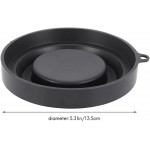 YEAJION Couvercle en silicone Accessoires Compatible avec la casserole Ninja Foodi rapide et la friteuse à air 5 Qt 6,5 Qt et 8 quarts Noir - B09P9LKPM8P