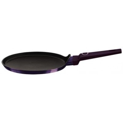 Berlinger Haus Purple Eclipse Collection casserole à crêpes 25 cm BH 6635 métallique violet shadow acier inoxydable 18 8 - B0856LC2Q2P