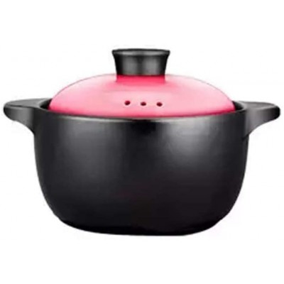 GFDFD Pot à Soupe en céramique Casserole Pot à Lait Utilisation de gaz Pots de Cuisine Pot à ragoût en céramique Cuiseur Pots de Cuisson Set Cuiseur Pot Chaud Soupe Wok Color : A - B08GJT4SLCZ