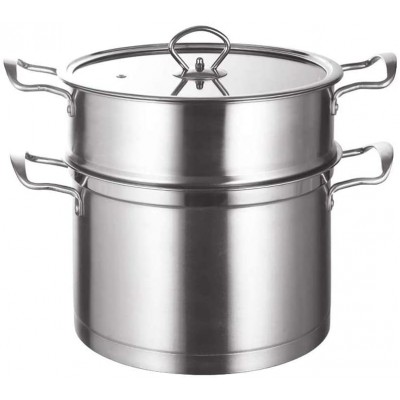 NXYJD 304 Soupe en Acier Inoxydable Pot à Vapeur Complexe Bas Cooker Original Pot Noodle Soup Pot étuvé - B08SM43TSC7