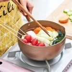 WeiCYN Antiadhésive Nouilles Pot à Lait Pot Soupe Universel Pot Accueil Batterie de Cuisine Outils de Cuisine Cuisine Color : Gold - B0899CJH8C7