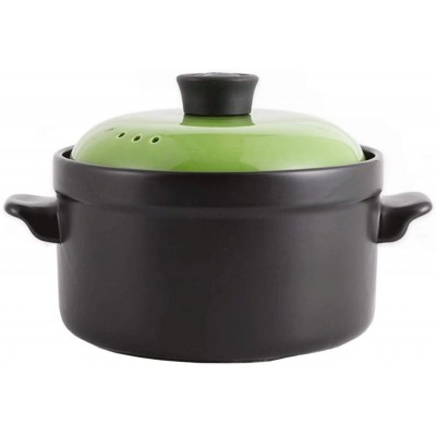 CJTMY Pot de Cuisine en céramique Pot à Soupe Pot à ragoût sain Pot à Argile Marmite Terre Cuite Color : A - B081GGZP2L9