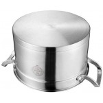 XinQing Casserole à lait Pot de lait 304 soupe en acier inoxydable Pot 16cm Uncoated Complément alimentaire Pot Convient for Poêles à gaz Poêles à gaz Cuisinière à induction Pots universels - B093B6BLT1U