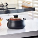 YILIAN 2020 nouvelle casserole en céramique pot de soupe ménage gaz cuisine pots de cuisson feu résistant à la chaleur hotpot Size : S - B0986R14ZYT