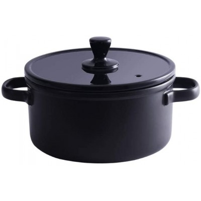 YILIAN Casseroles en céramique souillées résistantes à la chaleur de la famille Pots à soupe Super Pots de cuisson en céramique Batterie de cuisine Faitout - B098R1FBCSM