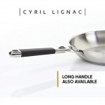 CYRIL LIGNAC 142-013 Poignée Amovible En Inox Courte Manipulation Facile Compatible avec les Casseroles Cyril Lignac 8,5 cm - B01N6XX2RH8