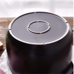 ZKLL Saquette céramique non escamotante avec couvercle non toxique Pot anticidental sans toxique avec couvercle à induction compatible et lave-vaisselle sauf casquette en céramique cerisier modèle CER - B098FG3JDBN