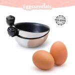 Eggssentials Pocheuse à œufs de rechange en acier inoxydable antiadhésive sans PFOA 4 - B07B8G5P4R5