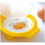 IGS Spiegelei Cuiseur à œufs double pour micro-ondes - B085C83VJGY