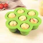 Pinsofy Moule pour piqûres à œufs Vert Convient pour four à micro-ondes cuisinière à œufs pour faire des repas délicieux - B08P5XG1ZS4