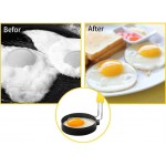 XKONG Lot de 2 moules à œufs plats antiadhésifs - B08Y8QLTXYR