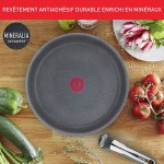 Tefal Ingenio Natural On Batterie de cuisine 8 pièces Empilable Revêtement antiadhésif Induction Fabriqué en France L7669802 - B09V8CKWW59