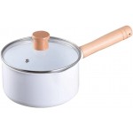 GLLP Poignée De Grains De Bois Blanc Pur Wok Antiadhésif Soupe Pot Pot Pot De Cuisine Cuisine Ustensware Non-bâton Pan Pan Size : Frying pan 20CM - B09DC92K7SM