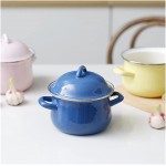ZHANGZHI 1.5L Pot d'émail avec couvercle Pot de lait Baby Food Supplément Pot Pot Nouilles Pot Induction Cuisine disponible Cuisual Disponible Set Chaude Pot Chaude Color : Red - B09K5PFFV2T