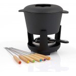 ChangHua1 Fromage Pan Chocolats Fromages Fondue Barbecue Cuisinière Alcool Fonte Fondue - B08NSH34Z24