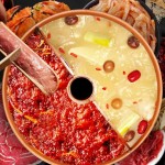 Cuivre chaude chaude chaude couvercle pomme de soupe de ménage avec cheminée for cuisinière à induction cuivre cuivre cuisine fondue friteuse cuisine ustensiles de cuisine Color : A - B09JLQXR1KX