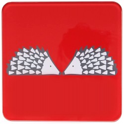 Scion Living Dessous de plat Motif : hérisson Rouge - B07CQ9LPNNA