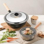 Hemoton Couvercle de casserole en acier inoxydable Diamètre 34 cm Couvercle de rechange pour casserole Poêle universelle pour ustensiles de cuisine - B08DS7FR1QX