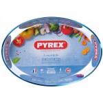 Pyrex 1041030 Essentials Plat à four ovale en verre 39x27x6 cm - B000UO9BR4H