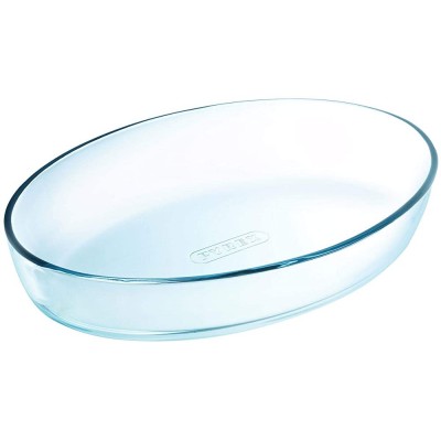 Pyrex 1041030 Essentials Plat à four ovale en verre 39x27x6 cm - B000UO9BR4H