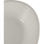 Tognana 28 x 18 x 6 cm-PL-Cook Plat de Cuisson Ovale Blanc - B00QXZBH76F