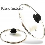 Kerafactum® Bouton de rechange en plastique pour couvercle de casserole Ø 7 cm Manche en silicone mélangé. noir 1 - B08BS3QVBDE