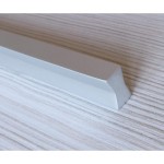 Paire de poignées 480 mm en aluminium – Finition anodisée naturelle – pour meubles de cuisine et ameublement – Fabriqué en Italie. - B08MRTC8WH4