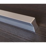 Paire de poignées 655 mm en aluminium – Finition anodisée brillante – pour meubles de cuisine et ameublement – Fabriqué en Italie. - B08MRTBDTQ7