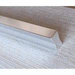Paire de poignées 655 mm en aluminium – Finition anodisée brillante – pour meubles de cuisine et ameublement – Fabriqué en Italie. - B08MRTBDTQ7